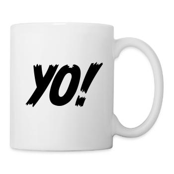 YO! - Tasse - Weiß - Rechts