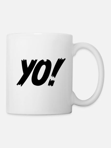 YO! - Mug - white