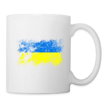 Ukraine - Tasse - Weiß - Rechts