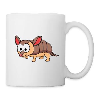 Armadillo Comic Animal - Mug - white - Right