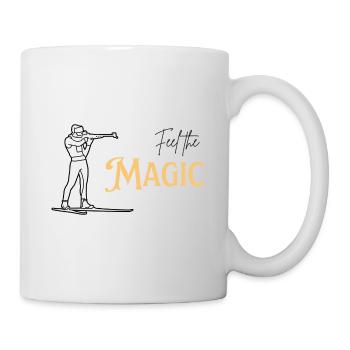 Feel the Magic - Biathlon - Mug - white - Right