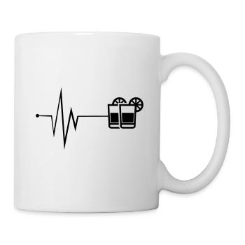 Cocktail Puls - Tasse - Weiß - Rechts