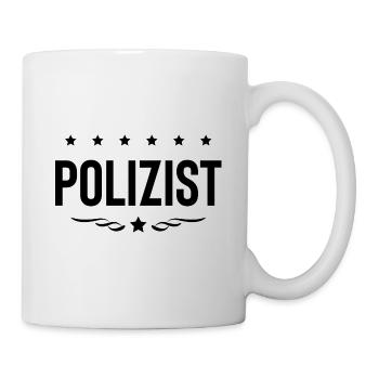 Police officer profession - Mug - white - Right