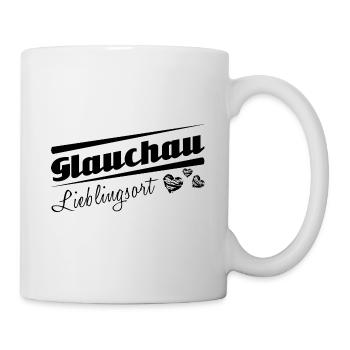 Glauchau - Lieblingsort mit Stadtnamen - Tasse - Weiß - Rechts