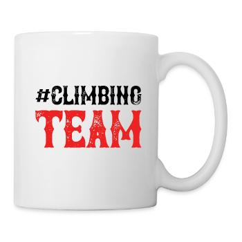 Climbing Team - Tasse - Weiß - Rechts