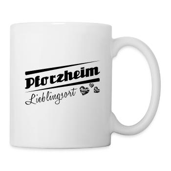 Pforzheim - Lieblingsort mit Stadtnamen - Tasse - Weiß - Rechts