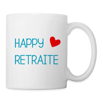 RETIREMENT. HAPPY RETIREMENT. HAPPY RETIREMENT. FISHING - Mug - white - Right