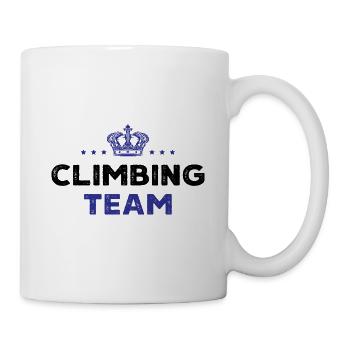 Climbing Team - Tasse - Weiß - Rechts