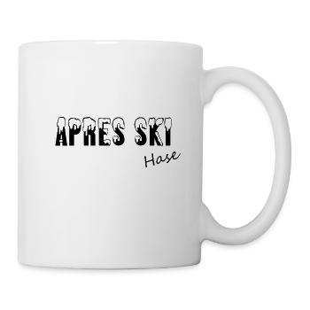 Apres Skihase - Tasse - Weiß - Rechts