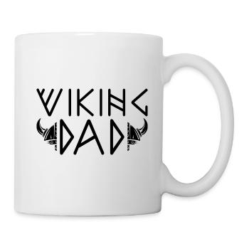 Homme Barbu Papa Viking Fête Des Pères 2024 - Mug blanc - blanc - Droite
