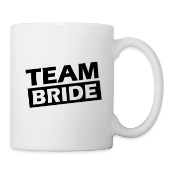 Team Bride Wedding Quote - Mug - white - Right