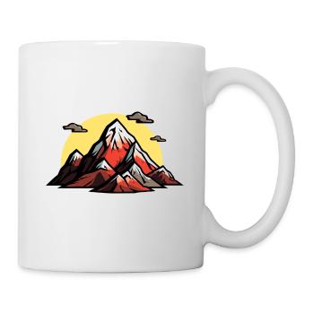 Mountains Alps Symbol - Mug - white - Right