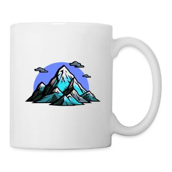 Mountains Alps Symbol - Mug - white - Right