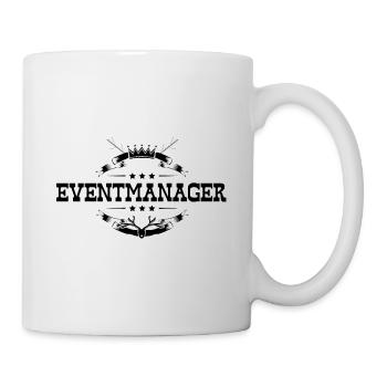 Eventmanager - Tasse - Weiß - Rechts