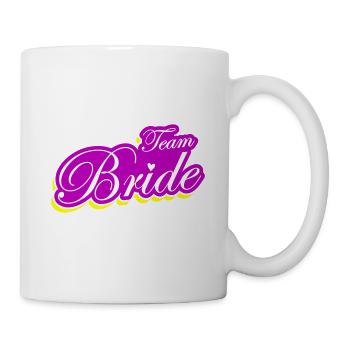 Team Bride Wedding - Mug - white - Right