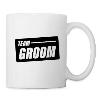 Team Groom Wedding Saying - Mug - white - Right