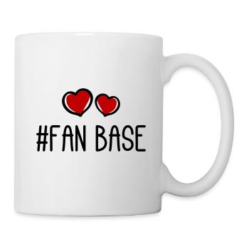 Fan Base Heart Love - Mug - white - Right