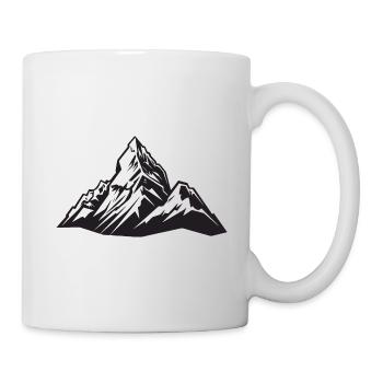 Mountains Symbol - Mug - white - Right