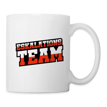 Eskalations Team - Tasse - Weiß - Rechts