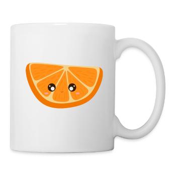 kawaii orange - Tasse - Weiß - Rechts
