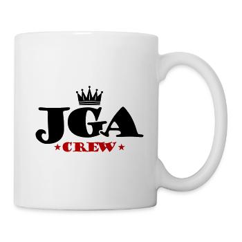 Enterrement de vie de garçon de l’équipage Jga - Mug blanc - blanc - Droite