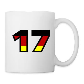 17 Number Germany Jersey - Mug - white - Right