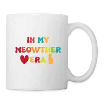 In My Meowther Era/Cool Mom Cat/Funny Shirt - Mug blanc - blanc - Droite
