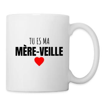 jeux de mots fête des mères cadeau maman - Mug blanc - blanc - Droite