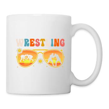 Lutte - Mug blanc - blanc - Droite