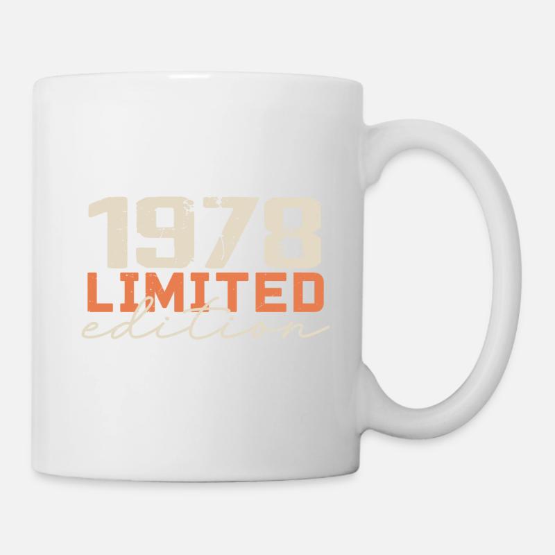 Né en 1978 | Vintage 1978 Anniversaire Rétro - Mug blanc - blanc
