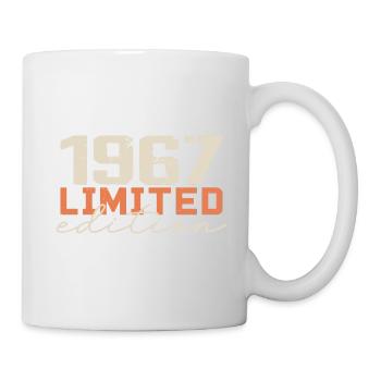 Born in 1967 | Vintage 1967 Retro Birthday - Mug - white - Right
