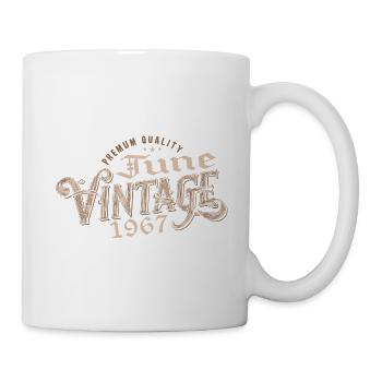 Juni 1967 Vintage Geschenk zum 57. Jahrestag 1967 - Tasse - Weiß - Rechts
