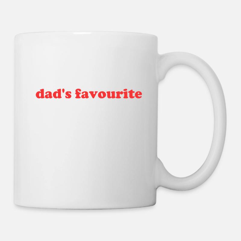 Papas Liebling - Tasse - Weiß