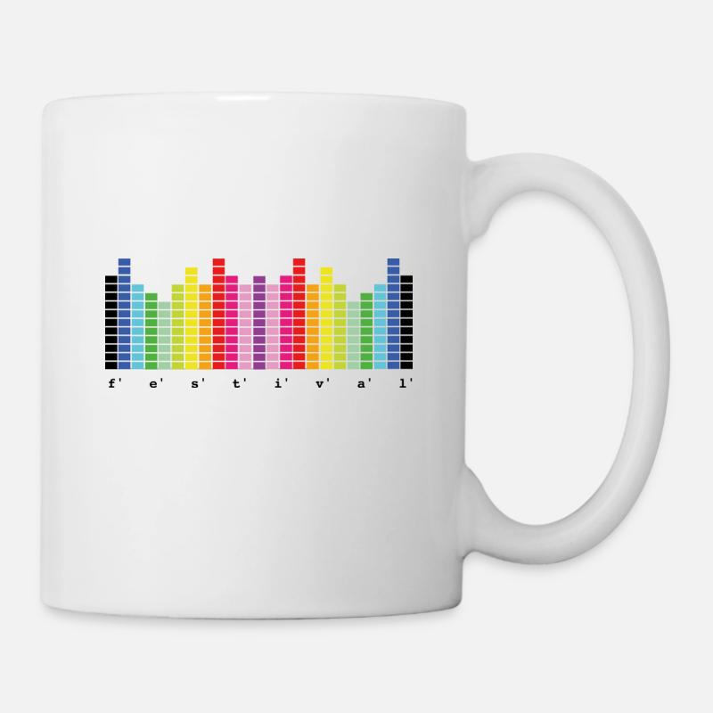 Festival - Festivalsommer - Tasse - Weiß