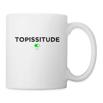 Topissitude on - Mug blanc - blanc - Droite