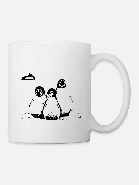 Schönes Pinguin Design. Ideal Für alle. - Tasse - Weiß