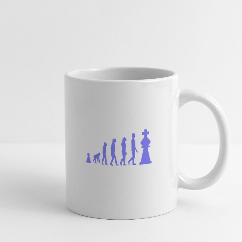 Chess Evolution Chess Funny Mug