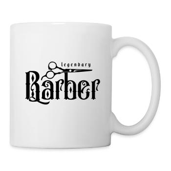 legendary barber - Tasse - Weiß - Rechts