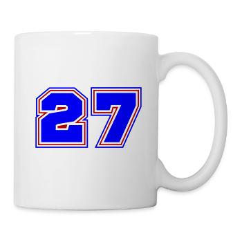 27 Number number - Mug - white - Right