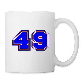 49 Number number - Mug - white - Right
