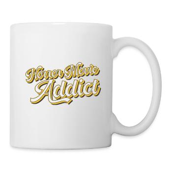 Horror Movie Addict - Horror Movie Fan - Mug blanc - blanc - Droite