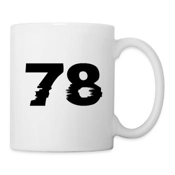 78 number - Mug - white - Right