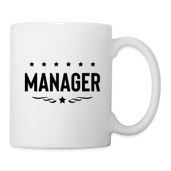 Manager Beruf - Tasse - Weiß - Rechts