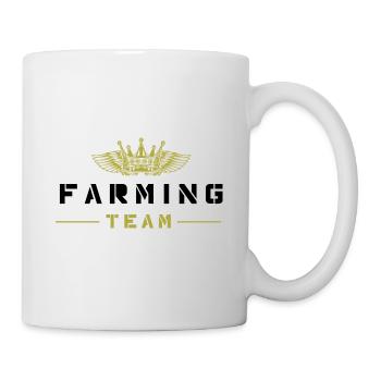 Farming Team - Tasse - Weiß - Rechts