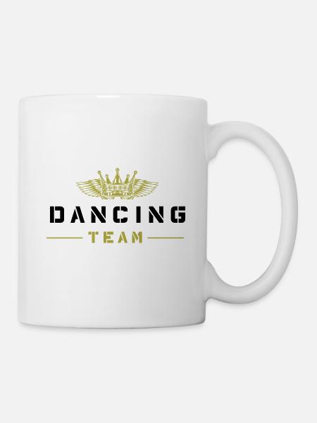 Dancing Team - Tasse - Weiß
