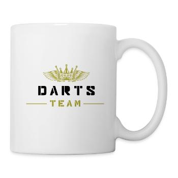 Darts Team - Tasse - Weiß - Rechts