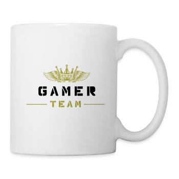 Équipe de joueurs - Mug blanc - blanc - Droite