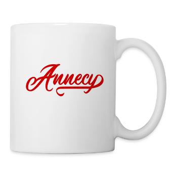 Annecy vintage - Mug blanc - blanc - Droite