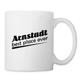 Arnstadt - Stadt best place ever - Tasse - Weiß - Rechts