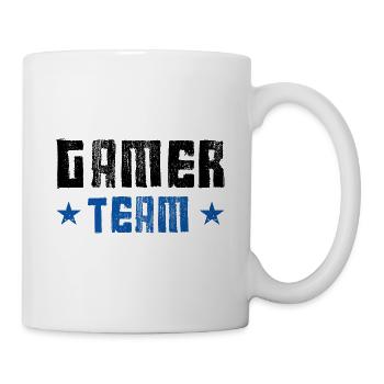 Équipe de joueurs - Mug blanc - blanc - Droite